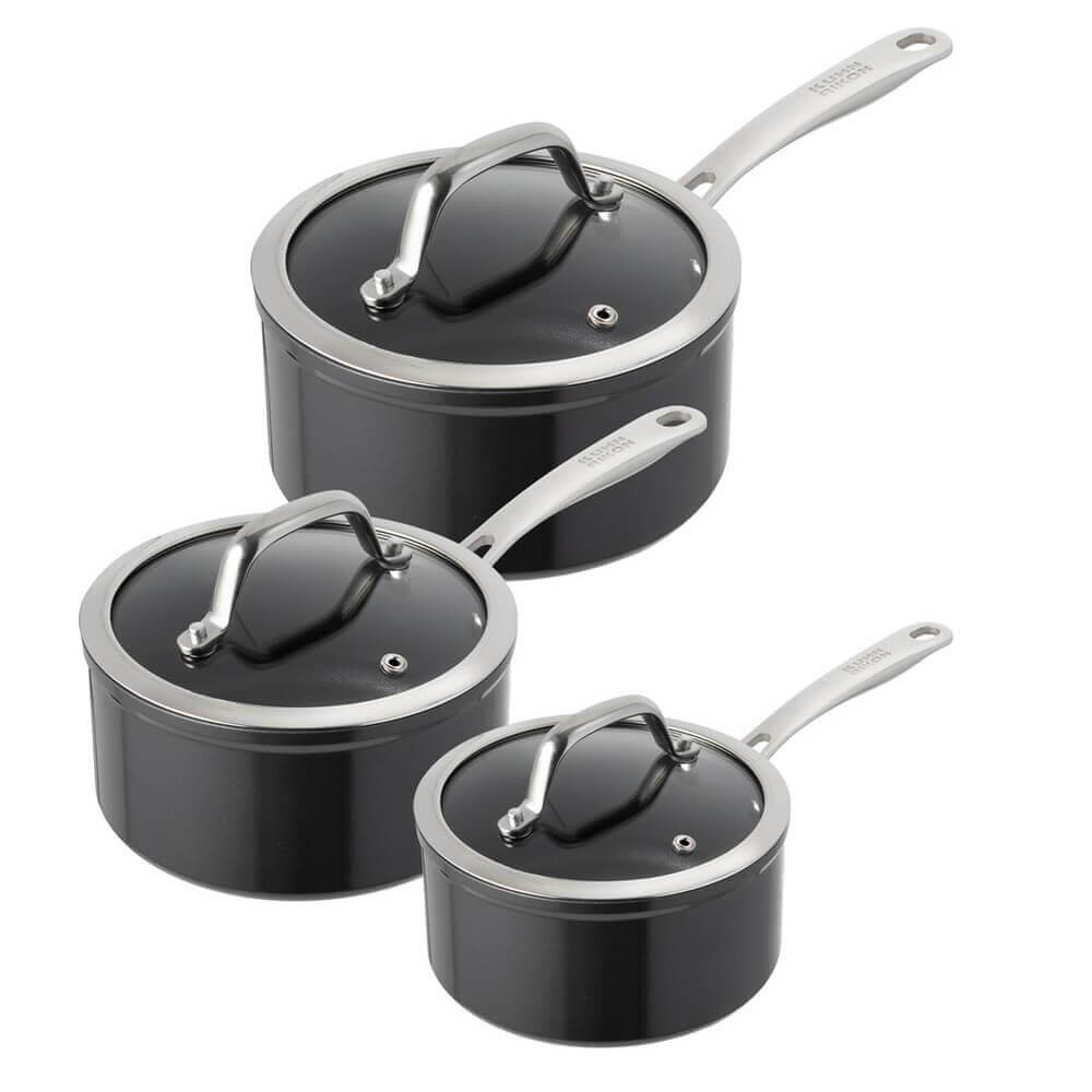 Kuhn Rikon Easy Pro 3 Piece Saucepan Set